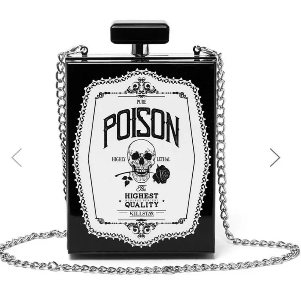 Killstar purse poison clutch bag
